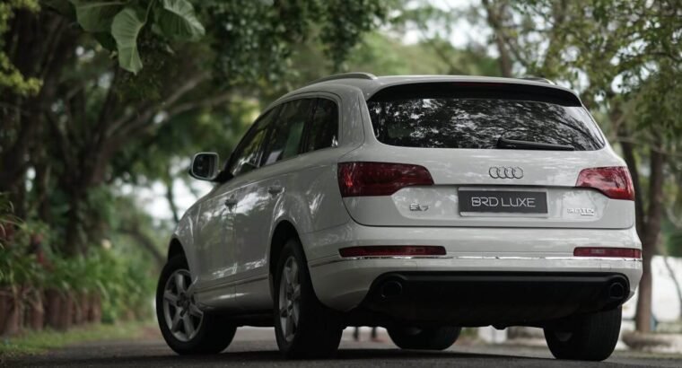 Audi Q7 Luxury Space and Performance in ...